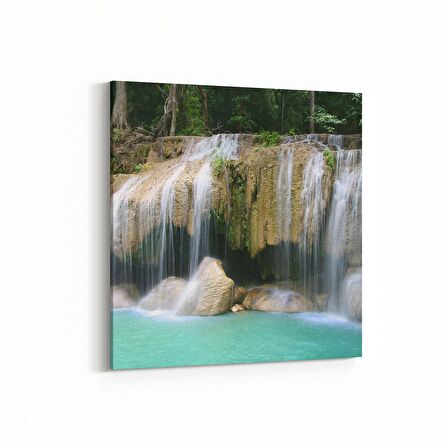 Olla 13818K Doğa / Manzara Görseli Kare Kanvas Tablo (Ölçü: 25X25)