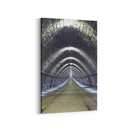 Olla 18933D Yapı Görseli Dikey Kanvas Tablo (Ölçü: 80X120)