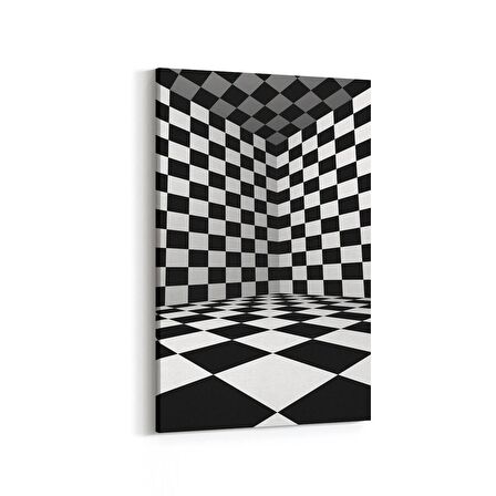 Olla 10233D Abstract Girdap Görsel Dikey Kanvas Tablo (Ölçü: 100X150)