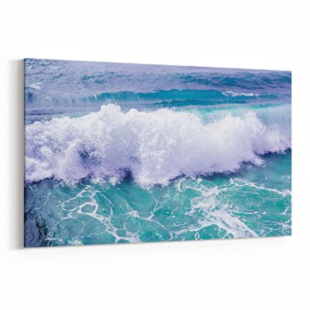 Olla 12952Y Deniz / Okyanus Görseli Yatay Kanvas Tablo (Ölçü: 30X20)