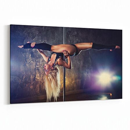 Olla 16934Y Model / Manken Görseli Yatay Kanvas Tablo (Ölçü: 90X60)