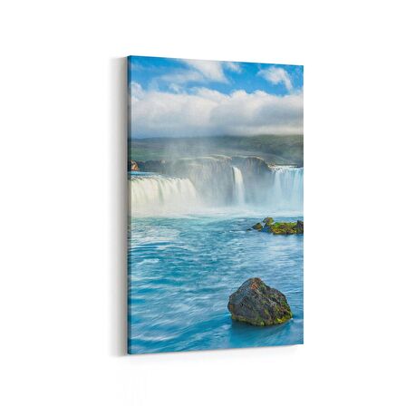 Olla 13456D Doğa / Manzara Görseli Dikey Kanvas Tablo (Ölçü: 100X150)