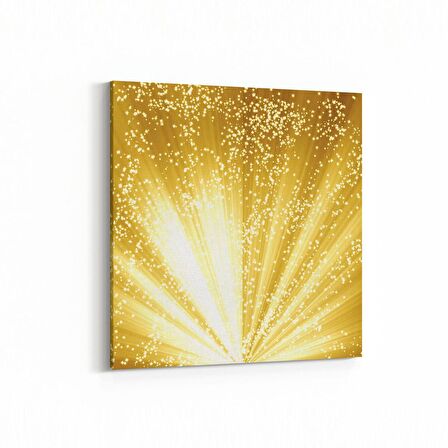 Olla 10064K Abstract Görsel Kare Kanvas Tablo (Ölçü: 25X25)