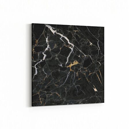 Olla 16672K Mermer Desen Görsel Kare Kanvas Tablo (Ölçü: 30X30)