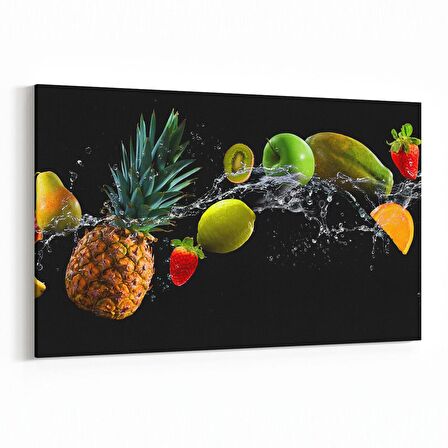 Olla 15248Y Gıda Görseli Yatay Kanvas Tablo (Ölçü: 150X100)