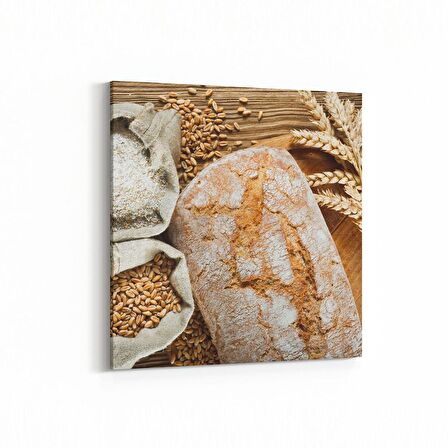 Olla 15215K Gıda Görseli Kare Kanvas Tablo (Ölçü: 25X25)