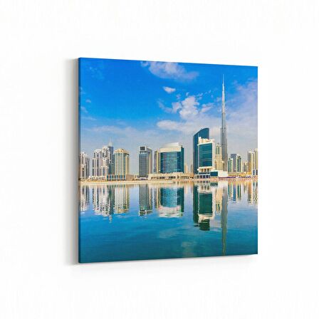 Olla 18336K Yapı Görseli Kare Kanvas Tablo (Ölçü: 30X30)