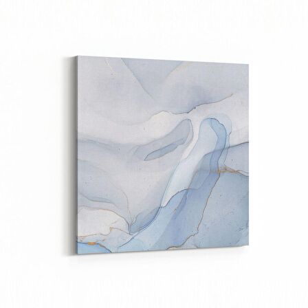 Olla 16677K Mermer Desen Görsel Kare Kanvas Tablo (Ölçü: 30X30)