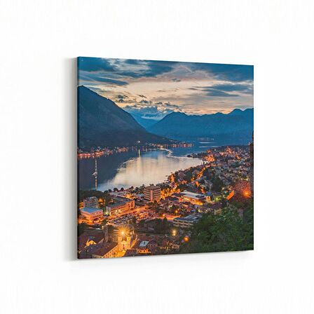 Olla 17967K Yapı Görseli Kare Kanvas Tablo (Ölçü: 25X25)