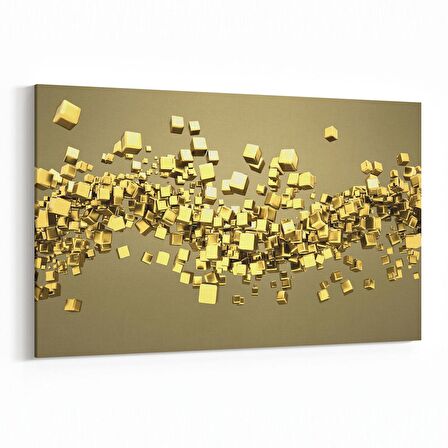 Olla 10211Y Abstract Görsel Yatay Kanvas Tablo (Ölçü: 150X100)