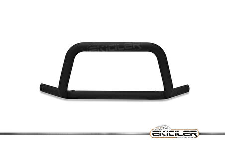 VW.AMAROK (2010 Sonrası) OLYMPUS ÖN KORUMA SİYAH Ø76mm