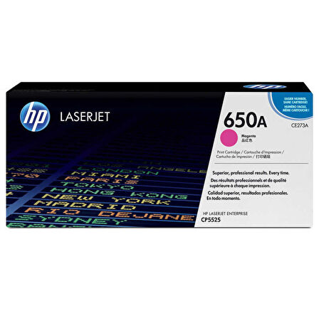 HPHp 650A-CE273A Kırmızı Orjinal Toner