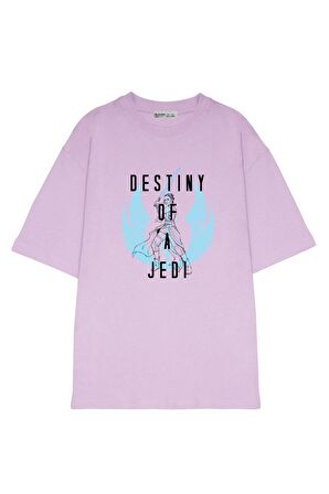 Unisex Oversize T-shirt Destiny Of A Jedi
