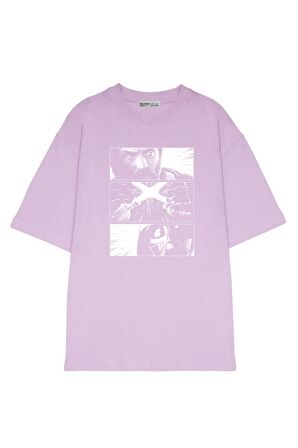 Unisex Oversize T-shirt Obi-wan Battle Panels