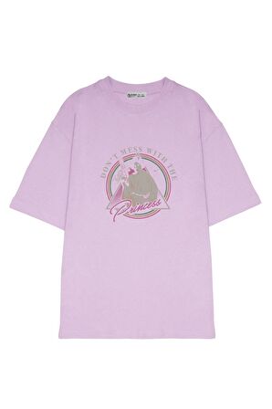 Unisex Oversize T-shirt Princess Leia Don't Mess