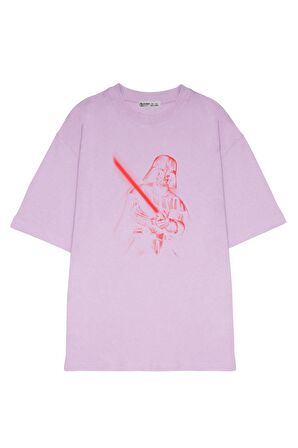 Unisex Oversize T-shirt Star Wars Lightsaber Vader