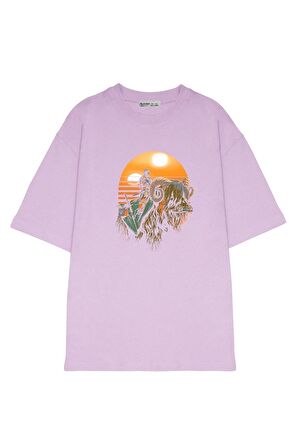 Unisex Oversize T-shirt Star Wars Mandalorian Bantha Riders
