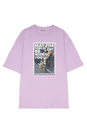 Unisex Oversize T-shirt Star Wars Mandalorian Force Of Ancient Enemies