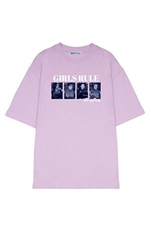 Unisex Oversize T-shirt Star Wars Mandalorian Girls Rule The Galaxy