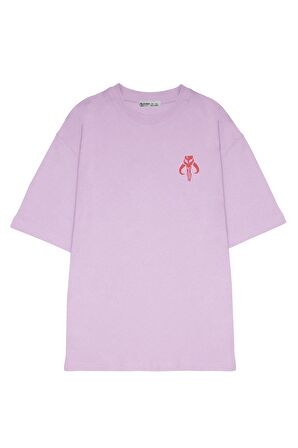 Unisex Oversize T-shirt Star Wars Mandalorian Pocket Logo