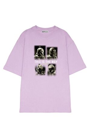 Unisex Oversize T-shirt Star Wars Mandalorian Stronger Together