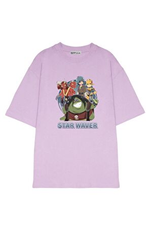 Unisex Oversize T-shirt Star Wars Visions Tatooine Rhapsody