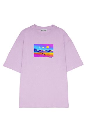 Unisex Oversize T-shirt Tatooine Hike
