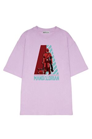 Unisex Oversize T-shirt The Mandalorian Boxy Duo
