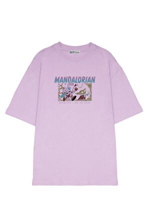 Unisex Oversize T-shirt The Mandalorian Chase