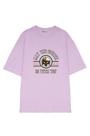Unisex Oversize T-shirt The Mandalorian May The Fourth Collegiate