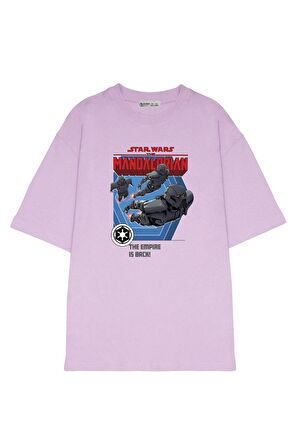 Unisex Oversize T-shirt The Mandalorian The Empire Is Back