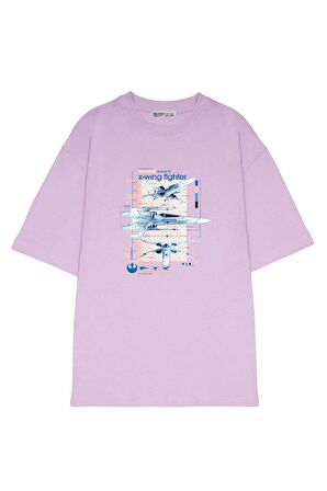 Unisex Oversize T-shirt X-wing Spec Sheet