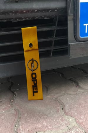 Opel Torpido Üstü Kaydırmaz Ped / Tampon Dili Çeki Ipi & Oto Ayna Askısı / Silikon Anahtarlık