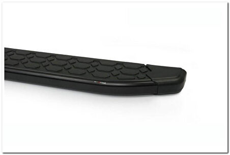 Omsa Line Citroen Jumpy 2017 Sonrası Blackline Mat Siyah Alüminyum Alınlı Yan Koruma Basamak