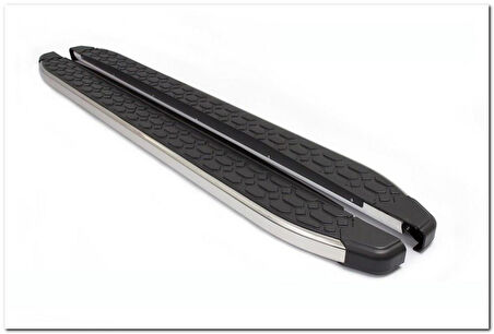 Omsa Line Ford Tourneo Custom 2012-2023 Kısa Şasi Blackline Krom Alınlı Yan Basamak