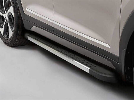 Omsa Line Ford Tourneo Custom 2012-2023 Uzun Şasi Nevada Krom Alınlı Yan Basamak