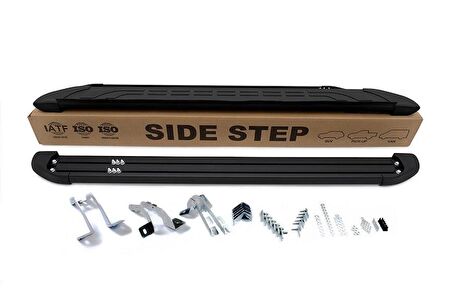 Omsa Line Isuzu D Max 2005-2012 Faba Siyah Yan Koruma Basamak