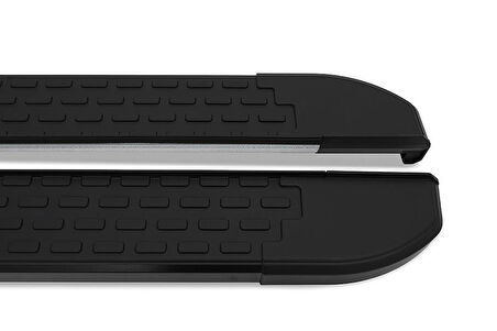 Omsa Line Kia Sorento 2024 Sonrası Nevada Mat Siyah Alüminyum Alınlı Yan Basamak