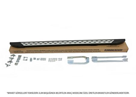 Omsa Line VW Caddy 2003-2014 Dot line Yan Koruma Basamak