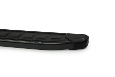 Omsa Line VW T6 Transporter 2015-2024 Proside Mat Siyah Alüminyum Alınlı Yan Koruma Basamak