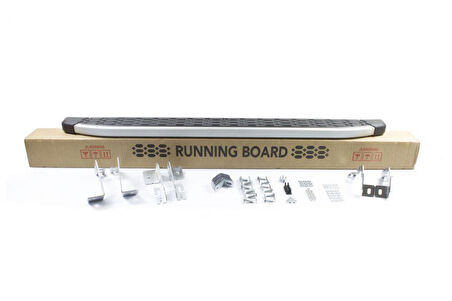 Omsa Line Skywell ET5 2022 Sonrası Blackline Mat Alüminyum Alınlı Yan Koruma Basamak