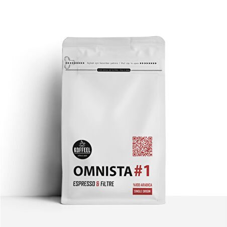 Omnista # 1 - Espresso & Filtre %100 Arabica Single Origin