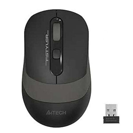 A4 Tech Fg10S Silent-Gri Nano Kablosuz Optik 2000 Dpı Mouse Sessiz