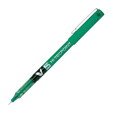 Pilot V5 Hi-Tecpoint Kalem Yeşil