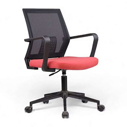 Aerox Çalışma Koltuğu Kırmızı
