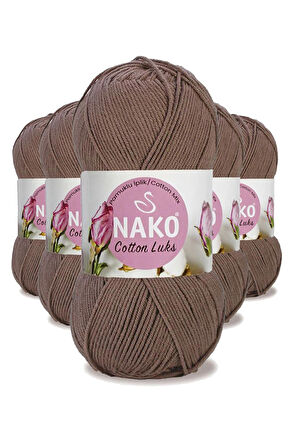 5 Adet Cotton Lüks Yelek Tunik Kazak Bluz Hırka İpi Yünü Toprak 97583