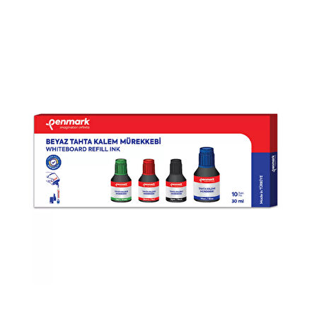 Penmark Beyaz Tahta Kalemi Mürekkebi 30Ml Siyah