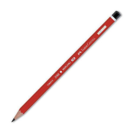 Faber-Castell Köşeli Mercanlı Kurşun Kalem