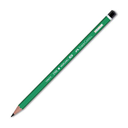 Faber-Castell Köşeli Mercanlı Kurşun Kalem
