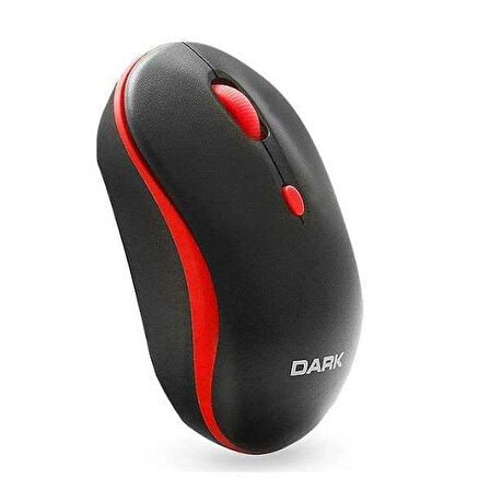 Dark DK-AC-MSW100R Wireles Notebook Mouse Kırmızı Siyah